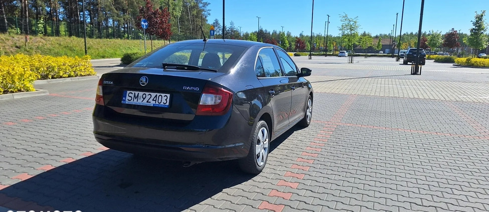 Skoda RAPID cena 33000 przebieg: 213533, rok produkcji 2018 z Jaworzno małe 529